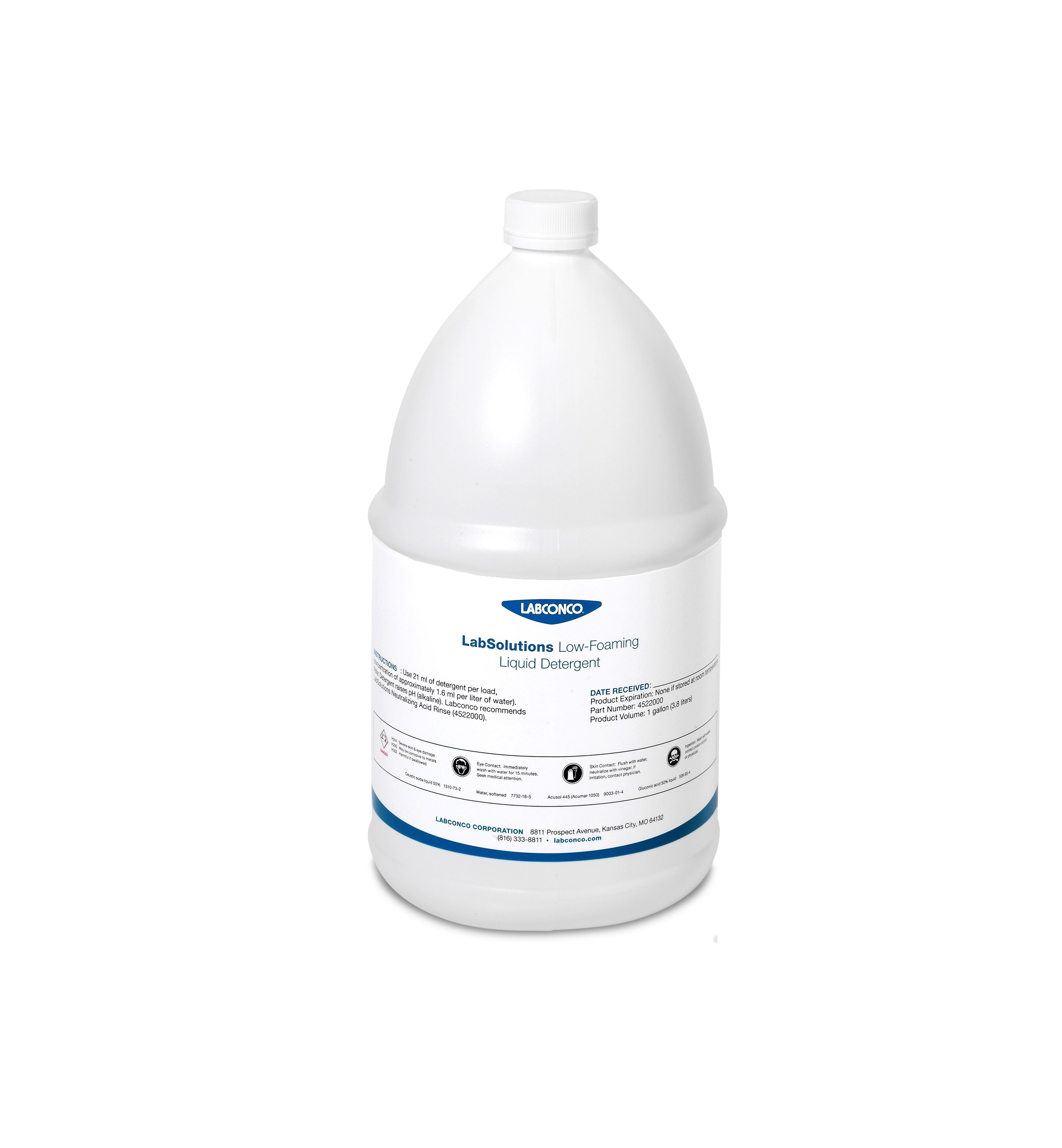 Detergentes, Lavado de material